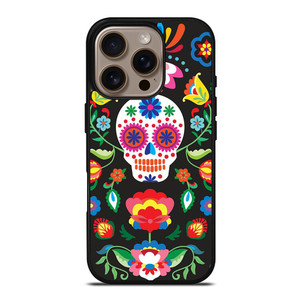 SUGAR SKULL ART iPhone 16 Pro Case