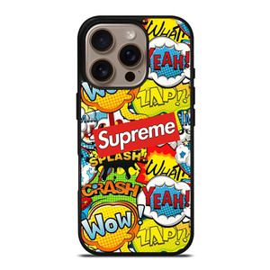 SUPREME CARTOON HALFTONE iPhone 16 Pro Case