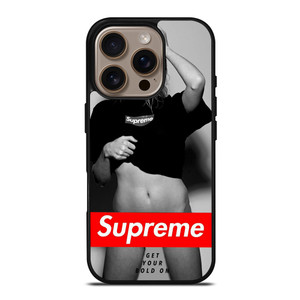 SUPREME GET YOUR BOLD ON 2 iPhone 16 Pro Case SUPREME GET YOUR BOLD ON 2 iPhone 16 Pro Case