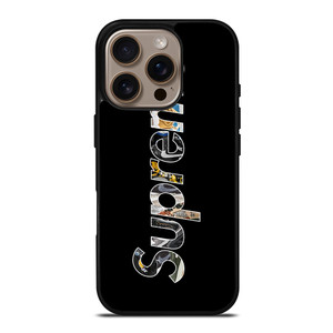 SUPREME NIKE SNEAKERS BLACK iPhone 16 Pro Case