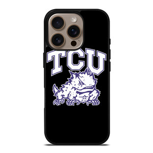 TCU HORNED FROGS FOOTBALL LOGO iPhone 16 Pro Case