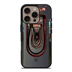 TESLA STATION CHARGE iPhone 16 Pro Case TESLA STATION CHARGE iPhone 16 Pro Case