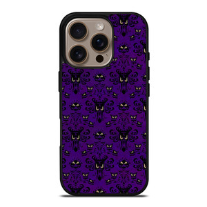 THE HAUNTED MANSION PURPLE PATTERN iPhone 16 Pro Case THE HAUNTED MANSION PURPLE PATTERN iPhone 16 Pro Case