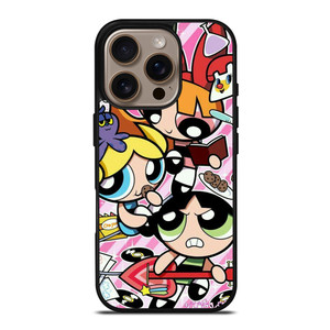 THE POWERPUFF GIRLS COLLAGE iPhone 16 Pro Case THE POWERPUFF GIRLS COLLAGE iPhone 16 Pro Case