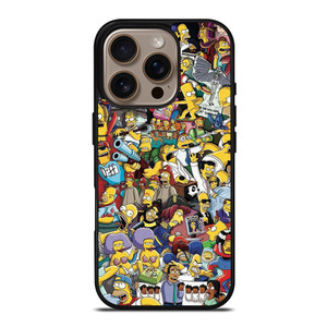 THE SIMPSONS ALL COLLAGE iPhone 16 Pro Case THE SIMPSONS ALL COLLAGE iPhone 16 Pro Case
