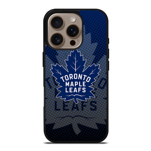 TORONTO MAPLE LEAFS HALFTONE NHL iPhone 16 Pro Case TORONTO MAPLE LEAFS HALFTONE NHL iPhone 16 Pro Case