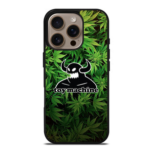 TOY MACHINE SKATEBOARD WEED iPhone 16 Pro Case