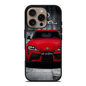 TOYOTA SUPRA RED CAR iPhone 16 Pro Case
