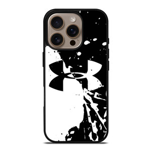 UNDER ARMOUR LOGO BLACK AND WHITE iPhone 16 Pro Case