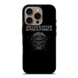 UNITED STATES SPACE FORCE SKULL iPhone 16 Pro Case UNITED STATES SPACE FORCE SKULL iPhone 16 Pro Case