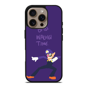 WALUIGI TIME TOO BAD iPhone 16 Pro Case WALUIGI TIME TOO BAD iPhone 16 Pro Case
