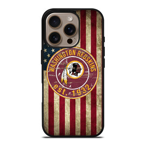 WASHINGTON REDSKINS AMERICAN FLAG iPhone 16 Pro Case