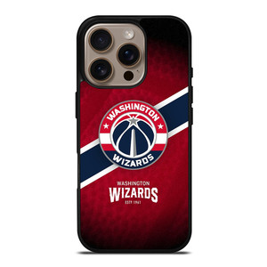 WASHINGTON WIZARDS NBA TEAM iPhone 16 Pro Case WASHINGTON WIZARDS NBA TEAM iPhone 16 Pro Case