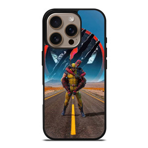 WOLVERINE FEAT DEADPOL MARVEL iPhone 16 Pro Case WOLVERINE FEAT DEADPOL MARVEL iPhone 16 Pro Case