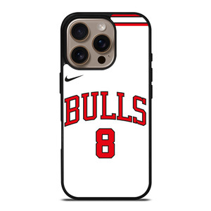 ZACH LAVINE CHICAGO BULLS WHITE iPhone 16 Pro Case