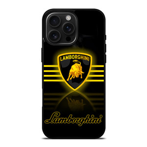 LAMBORGHINI LOGO F1 iPhone 16 Pro Max Case LAMBORGHINI LOGO F1 iPhone 16 Pro Max Case