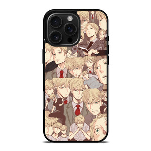 LOID FORGER SPY X FAMILY COLLAGE iPhone 16 Pro Max Case