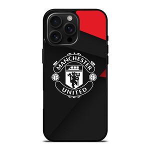 MANCHESTER UNITED SOCCER LOGO iPhone 16 Pro Max Case
