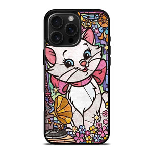 MARIE THE ARISTOCATS CAT STENED GLASS iPhone 16 Pro Max Case