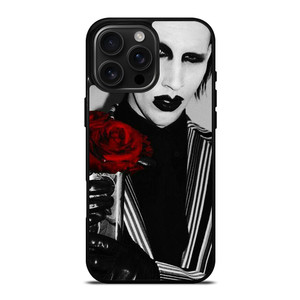 MARILYN MANSON GOTH FACE iPhone 16 Pro Max Case MARILYN MANSON GOTH FACE iPhone 16 Pro Max Case