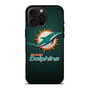 MIAMI DOLPHINS WOODEN LOGO iPhone 16 Pro Max Case MIAMI DOLPHINS WOODEN LOGO iPhone 16 Pro Max Case
