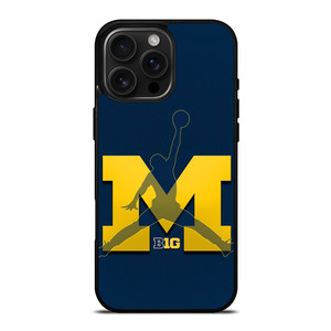MICHIGAN WOLVERINES AIR JORDAN iPhone 16 Pro Max Case
