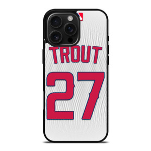 MIKE TROUT LOS ANGELES ANGELS KIT iPhone 16 Pro Max Case