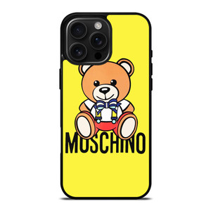 MOSCHINO BEAR KIDS iPhone 16 Pro Max Case