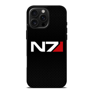 N7 MASS EFFECT METAL LOGO iPhone 16 Pro Max Case N7 MASS EFFECT METAL LOGO iPhone 16 Pro Max Case