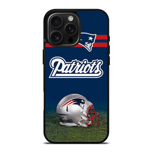 NEW ENGLAND PATRIOTS HELMET LOGO iPhone 16 Pro Max Case