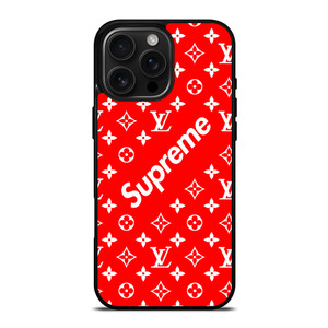 NEW SUPREME RED PATTERN iPhone 16 Pro Max Case NEW SUPREME RED PATTERN iPhone 16 Pro Max Case