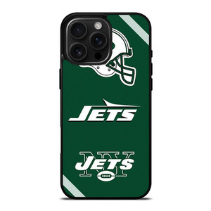 NEW YORK JETS LOGO NFL FOOTBALL iPhone 16 Pro Max Case NEW YORK JETS LOGO NFL FOOTBALL iPhone 16 Pro Max Case