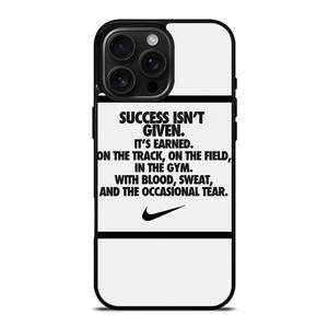 NIKE MOTIVATIONAL QUOTES iPhone 16 Pro Max Case NIKE MOTIVATIONAL QUOTES iPhone 16 Pro Max Case