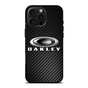 OAKLEY CARBON LOGO iPhone 16 Pro Max Case