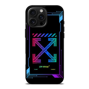 OFF WHITE BLACK NEBULA iPhone 16 Pro Max Case OFF WHITE BLACK NEBULA iPhone 16 Pro Max Case