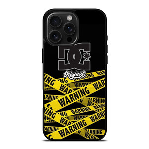 OFF WHITE WARNING DC iPhone 16 Pro Max Case