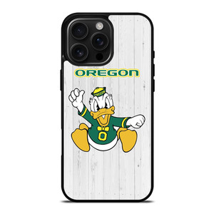 OREGON DUCKS WOODEN LOGO iPhone 16 Pro Max Case OREGON DUCKS WOODEN LOGO iPhone 16 Pro Max Case