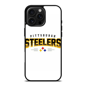 PITTSBURGH STEELERS WHITE WALL iPhone 16 Pro Max Case PITTSBURGH STEELERS WHITE WALL iPhone 16 Pro Max Case