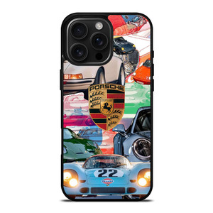 PORSCHE COLLAGE POSTER iPhone 16 Pro Max Case PORSCHE COLLAGE POSTER iPhone 16 Pro Max Case
