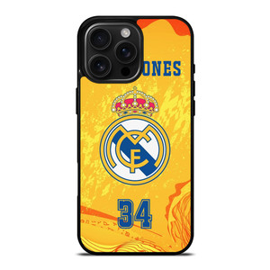 REAL MADRID CF CAMPEONES 34 iPhone 16 Pro Max Case REAL MADRID CF CAMPEONES 34 iPhone 16 Pro Max Case