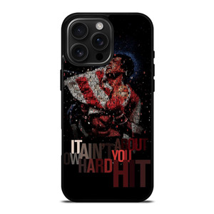 ROCKY BALBOA QUOTE iPhone 16 Pro Max Case ROCKY BALBOA QUOTE iPhone 16 Pro Max Case