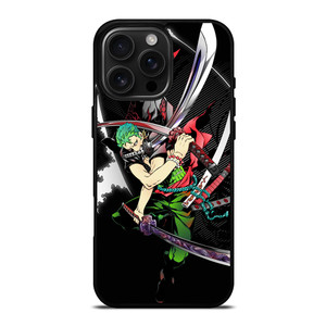 RORONOA ZORO ONE PIECE ANIME 3 iPhone 16 Pro Max Case