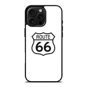 ROUTE 66 HISTORICAL STREET LOGO iPhone 16 Pro Max Case ROUTE 66 HISTORICAL STREET LOGO iPhone 16 Pro Max Case
