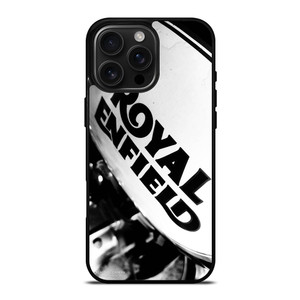 ROYAL ENFIELD LOGO BLACK WHITE iPhone 16 Pro Max Case ROYAL ENFIELD LOGO BLACK WHITE iPhone 16 Pro Max Case