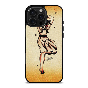 SAILOR JERRY TATTOO GIRL iPhone 16 Pro Max Case