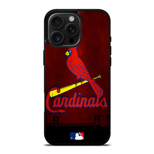 SAINT LOUIS CARDINALS MLB RED LOGO iPhone 16 Pro Max Case SAINT LOUIS CARDINALS MLB RED LOGO iPhone 16 Pro Max Case