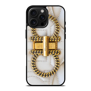 SALVATORE FERRAGAMO EMBLEM iPhone 16 Pro Max Case SALVATORE FERRAGAMO EMBLEM iPhone 16 Pro Max Case