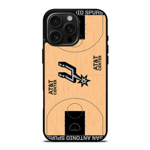 SAN ANTONIO SPURS BASKET FIELD iPhone 16 Pro Max Case