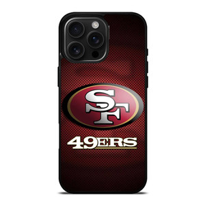 SAN FRANCISCO 49ERS LOGO FOOTBALL iPhone 16 Pro Max Case SAN FRANCISCO 49ERS LOGO FOOTBALL iPhone 16 Pro Max Case