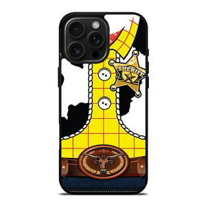 SHERIFF WOODY TOY STORY SUIT iPhone 16 Pro Max Case SHERIFF WOODY TOY STORY SUIT iPhone 16 Pro Max Case